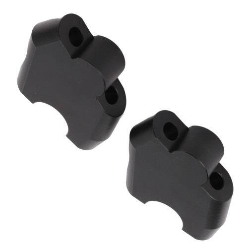 2PCS Lenker Riser Clamp Aluminium Legierung Ersatz 1