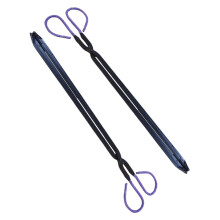 2 pieces grill tongs garbage collection tools household clips grill accessories for outside fireplace tongs as shown 40x10.5cm