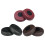 Casques de jeu anti-transpiration, coussinets d'oreille en-Noir 2