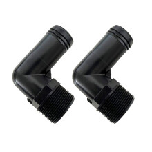 2PCS Flexible Pool Adapter Elbow Adapter Pool Adapter Conversion Adapter SPX1105Z4 Model