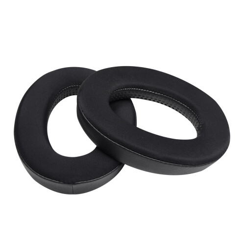 Coussinets d'oreille ergonomiques en mousse à mémoire de-Noir