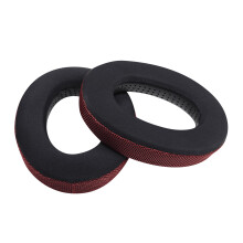Les coussinets d'oreille en mousse acoustique-Grille vin rouge