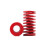 Plastic Spring Extended Compression Spring  Tensile Flexibility Red Mold Spring 30Mm ID 15Mm Steel 200Mm Length 1