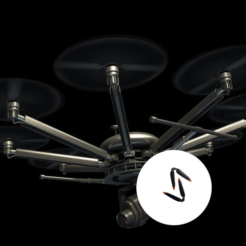 Hélices UAV à réduction de bruit renforcées pour un vol fluide 1