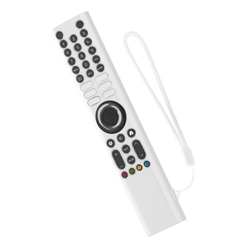 Shock Absorbing Silicone Cover For XMRMP3 Remotes Control-White