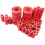 Plastic Spring Extended Compression Spring  Tensile Flexibility Red Mold Spring 30Mm ID 15Mm Steel 200Mm Length 2