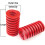 Plastic Spring Extended Compression Spring  Tensile Flexibility Red Mold Spring 30Mm ID 15Mm Steel 200Mm Length 3