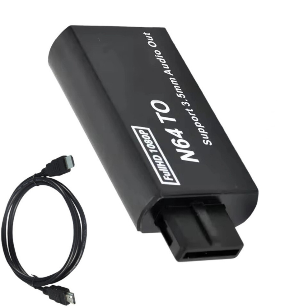 Low Latency For N64 To Hdtv Output-With Hdmi Hd Cable 7709000213122