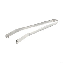 Stainless Steel Barbecue Tongs Hot Dog Kitchen Utensils Barbecue Tongs for Grilling Sausage Meat Vegetables Outdoor Party 25cm 38cm (38cm) 38 cm