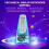 Transparentes mechanisches Metronom mit Glocke, 8