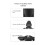Quick Release Aluminum Alloy Tripod Mount Auto Expanding 6
