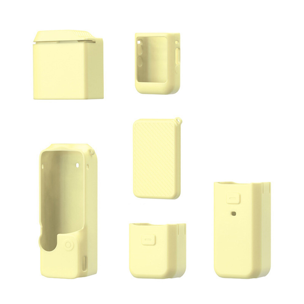 Silicone Protective Case For Pocket 3 Waterproof- Color Yellow 7709000213832