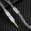 Advanced Coaxial Braided Silver Coated Cable High Conductivity 7