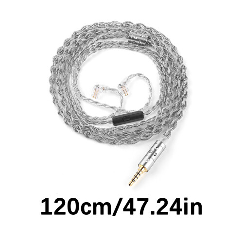 Advanced Coaxial Braided Silver Coated Cable High Conductivity 2