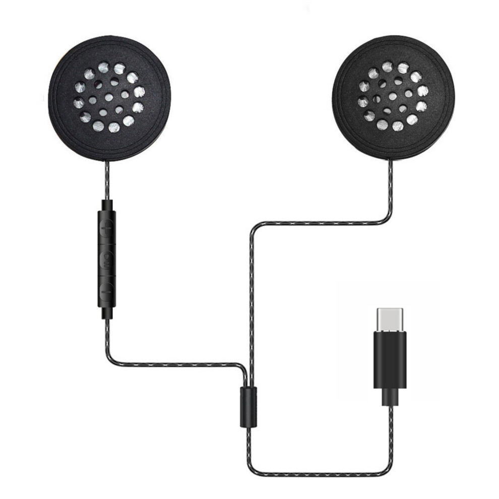 Motorcycle Intercoms Helmet Headphones Double Speaker Stereos 7709000212712