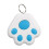 Anti Lost Tracking Device Cat Claw Shaped Smart Pet Tracker Sky Blue RealTime Positioning 1