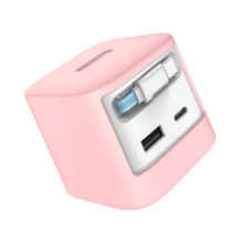 Thin Anti Drop Protective Cover with Nonslip Texture and-Pink