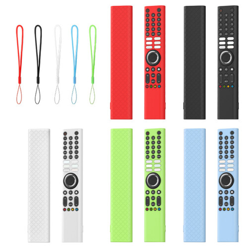 Flexible Silicone Case For XMRMP3 TV Remote Dustproof-red 2