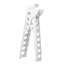 Practical grill tongs with pot clip camping accessories for the outdoor grill camping cookware made of aluminum alloy