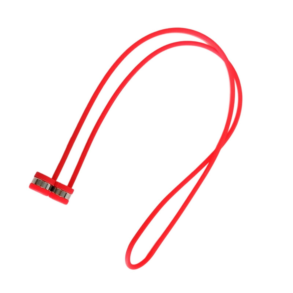 Secure Earbud Holder With Strong Magnetic Attachment- Red 7709000213542