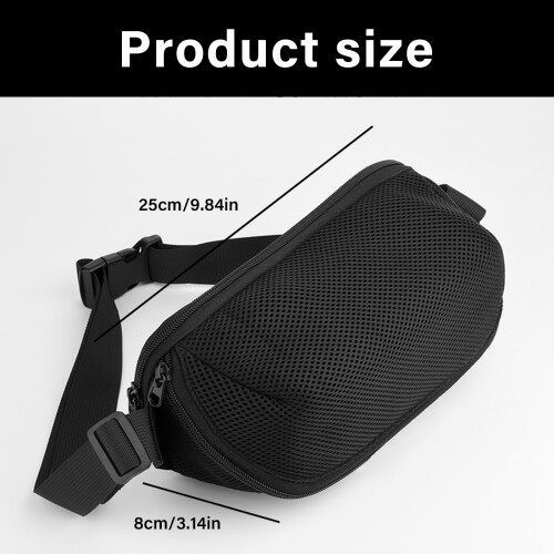 Universal Speaker Device Storage Bag With Anti Slip Inner-Black 2