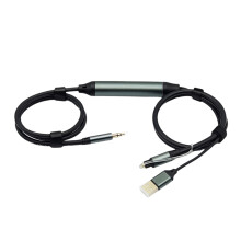 USB 3.5mm to Fiber Optical Sound Sound Converter Cable-1.2m