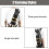 Adjustable Quiver Holder for Compound Recurve Bow with Tactical Strap Khaki 5