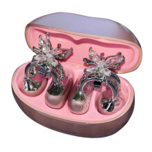 Jewel Encrusted Butterfly Earphone Clip Crafted Detachable