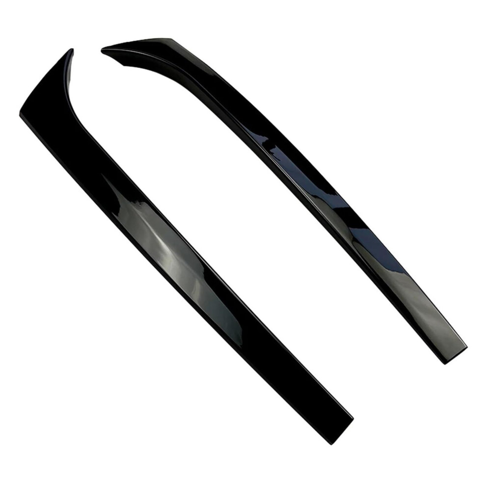 Car Spoiler For Cclass W204 Estate 20072014 Glossy Rear Window Trunk Spoiler Canards Splitter Pair Black 9339159691908