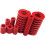 Plastic Spring Extended Compressed Spring,  Tensile Flexibility, Red Mold Compression Spring, 35mm OD X 17.5mm ID 2