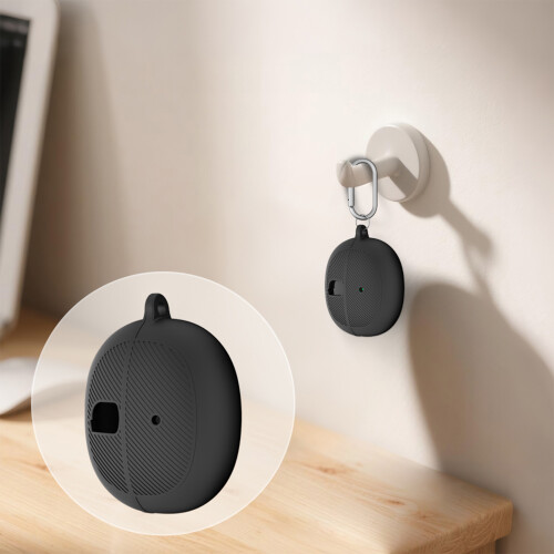 Flexible Earbud Protective Case Not Slip Surfaces-Black 2