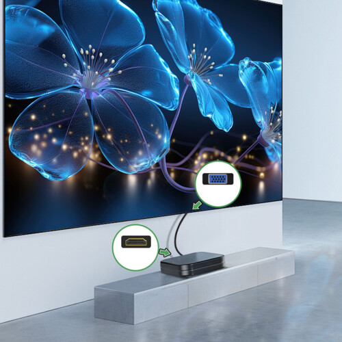 Digital Analog Video Converters Cable Suitable for Office-2m 1
