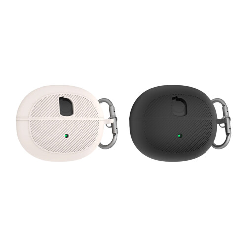 Flexible Earbud Protective Case Not Slip Surfaces-Black 1