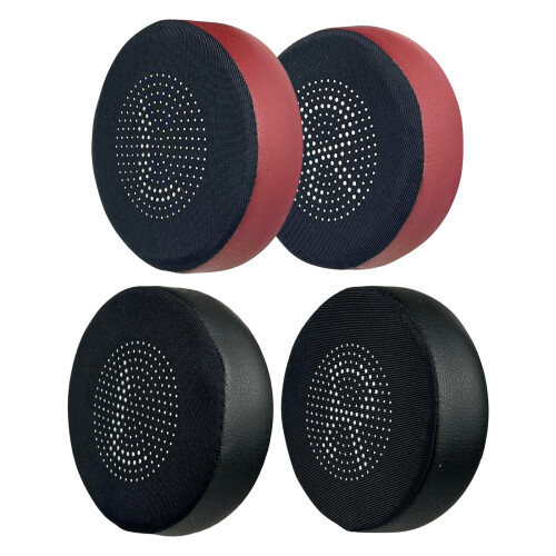Coussinets d'oreille en soie glacée, changements rapides,-Noir 1
