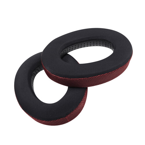 Ergonomic Memory Foam Ear Cushions Earphone Ear-Grid wine red