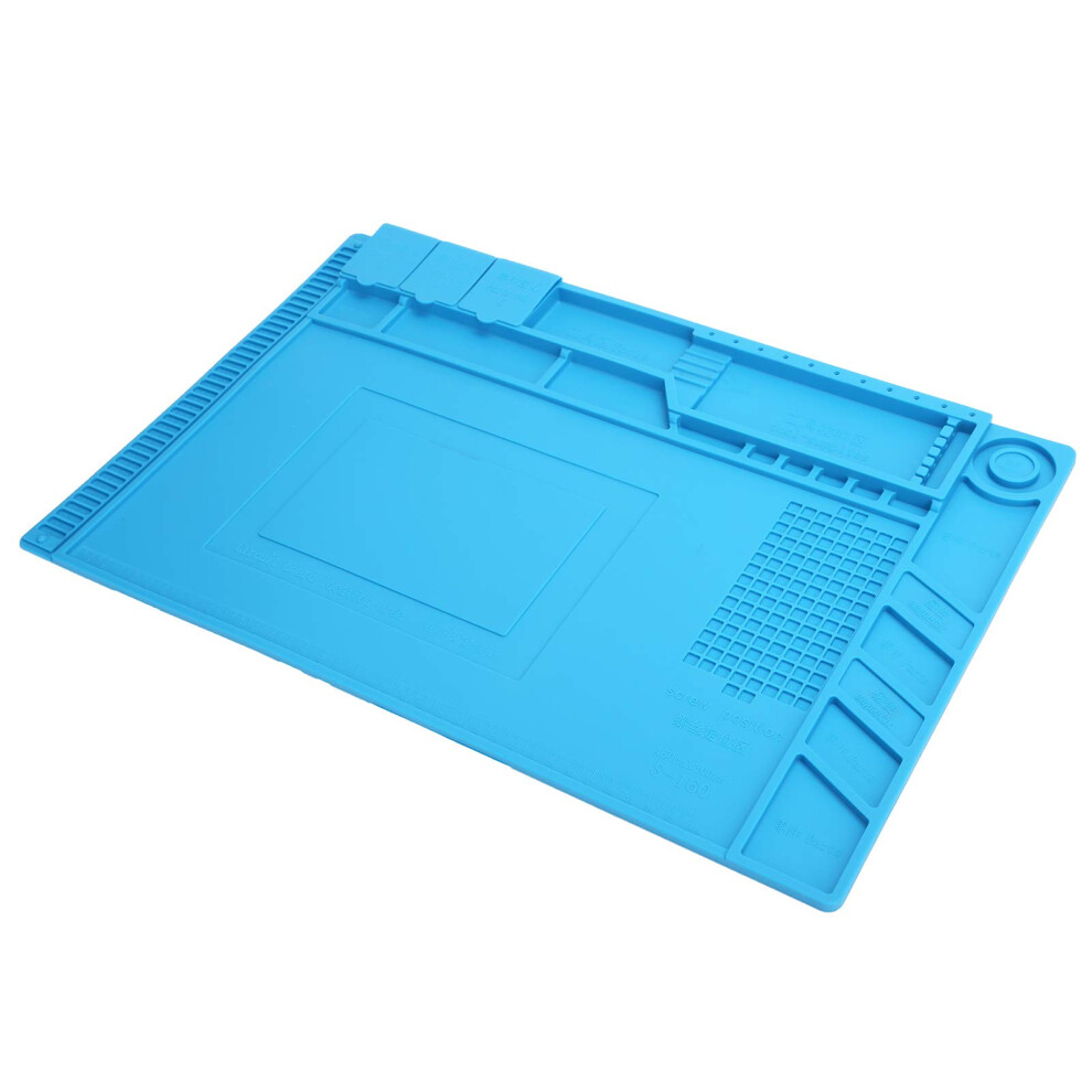 Magnetic Ulating Mat, Repair Mat, Magnetic Repair Mat, Silicone Soldering Mat, Heatresistant Work Mat 932 F, For Welding Electronic Components, 9105992793136