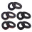 Ergonomic Memory Foam Ear Cushions Earphone Ear-Grid wine red 2