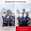 Kitchen Wok Support Rings 19cm Gas Hob Pans-Inner ring upgrade 5
