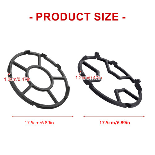 Kitchen Wok Support Rings 19cm Gas Hob Pans-Inner ring upgrade 1