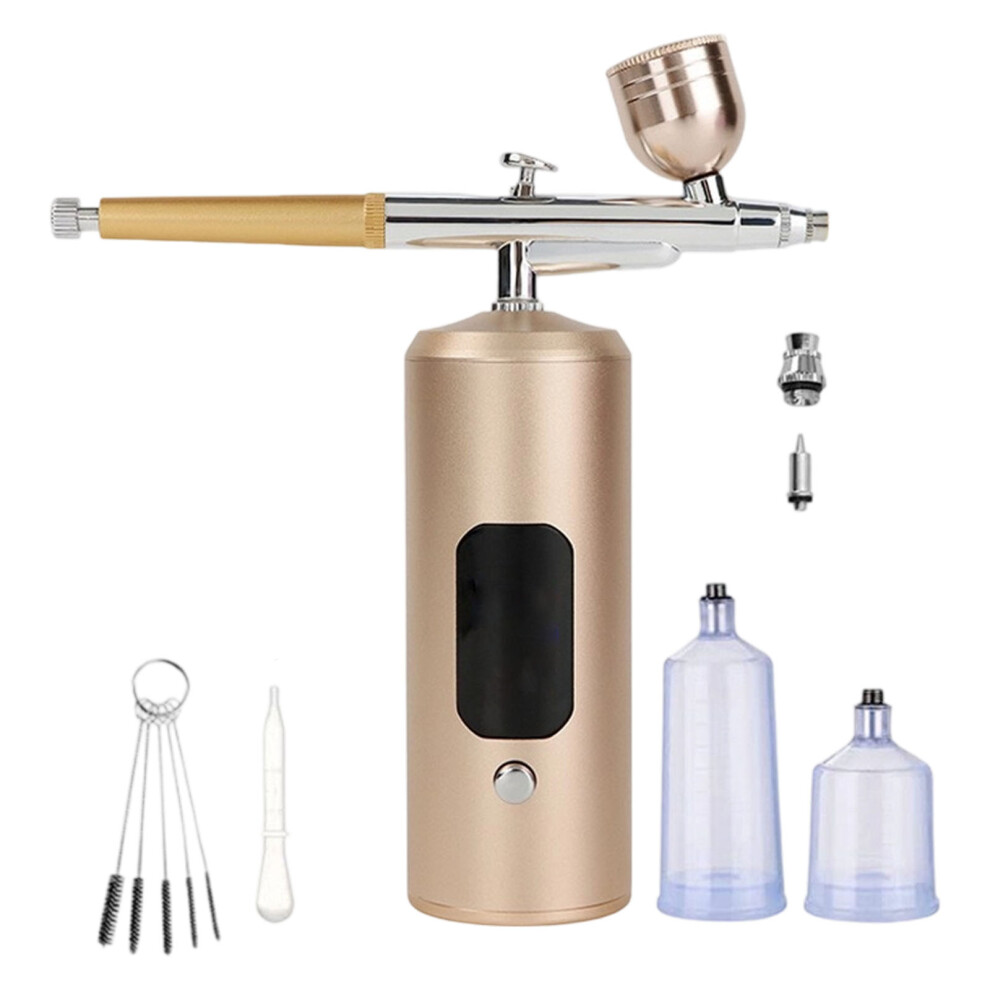 High Efficiency 7.4V Wireless Sprayer Guns Set Aluminum-Gold 7754000924905