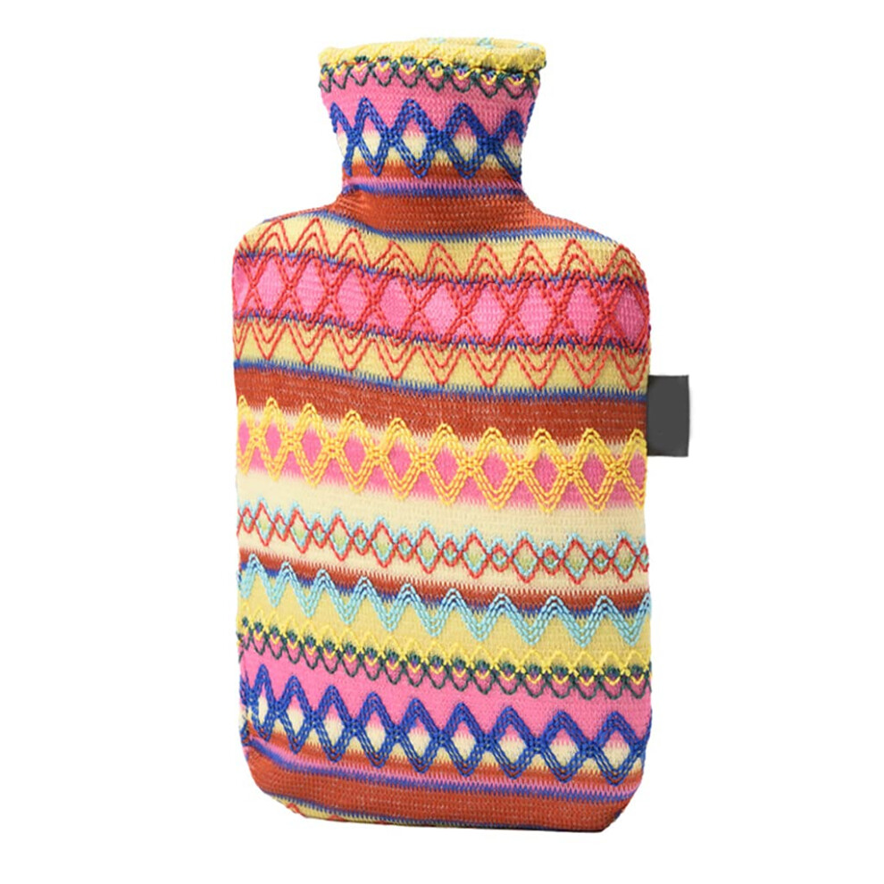 Indian Ethnic Winter Hot Water Bottle Warm Handbag for Back Neck Waist Hand Red Ref: 4402