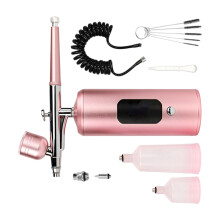 Advanced High Efficiency 7.4V Handheld Air Sprayer-pink color