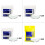 High Efficiency Soft Microfiber Cloths-4 inch 10X10cm 100pcs 7