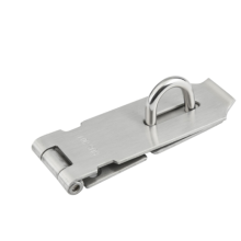 Sturdy Security Solution, Stainless Steel Safety Packlock Hasp Latch, Durable Rust-proof Corrosion-proof Lock for Home Office Gates Doors