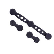 Heat Resistant Silicone Magnetic Clips For Air-Black Circular