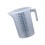Black engraved measuring cup with dust cover and-Clear 5000ml 3
