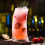 Modern Curved Shape Glass Cup Ribbed Transparent-340ml 3