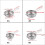 Stainless Steel Kitchen Colander Easy Cleaning Strainer-19.5cm 2