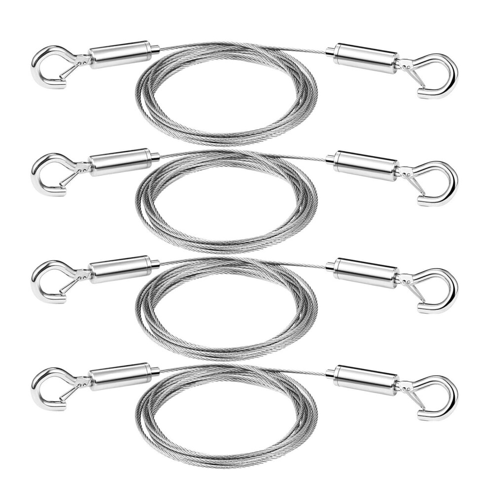 Adjustable Picture Frame Hangers Adjustable Hardware Rope Home Dcor Hooks Pack Of 4 1.5Mm X 2M 9067246288327