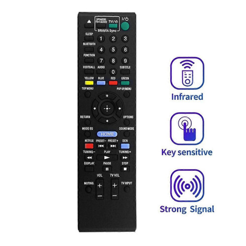 RM-ADP089 Replace Remote for Sony Blu-ray Disc DVD BDV-E2100 BDVE3100 1